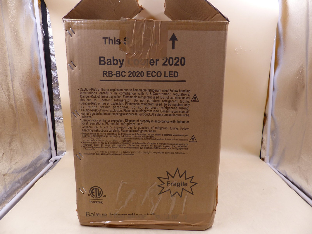 RED BULL BABY COOLER RBBC2020 ECO LED COUNTERTOP MINI DISPLAY COOLER