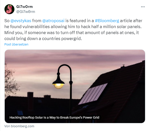 Schwachstellen in Solaranlagen