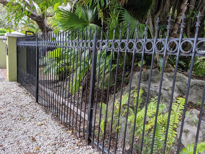 Metal fence post repair options