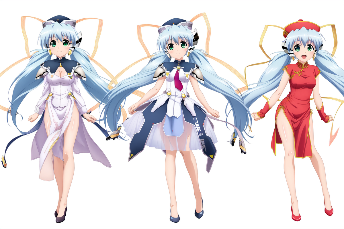 Hoshino Yumemi (planetarian), {{multiple girl, various sexy costume}}, lingerie, s-3478302675