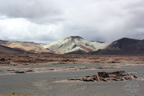 la montaña de azufre