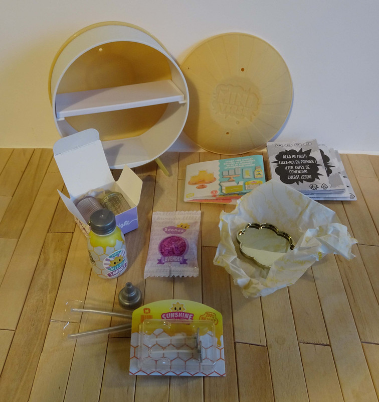 MGA Make it Mini Miniverse Lifestyle Kugel Duftkerzen Lavendelfeld