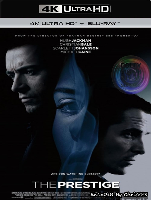 Prestiż / The Prestige (2006) MULTI.HDR.DoVi.Hybrid.2160p.BDRemux.DTS.HD.MA.AC3-ChrisVPS / LEKTORx2 i NAPISY