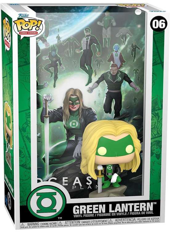 Amazon: Funko Pop! Comic Cover DC: Dceased - Green Lantern CASE ACRÍLICO | Envío Gratis con Prime.