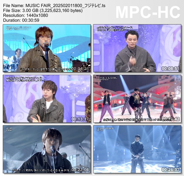 [TV-Variety] MUSIC FAIR – 2025.02.01