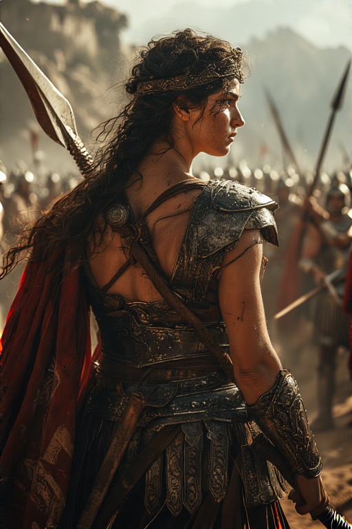 Greek-Warrior-Female-Spears-Sw-10