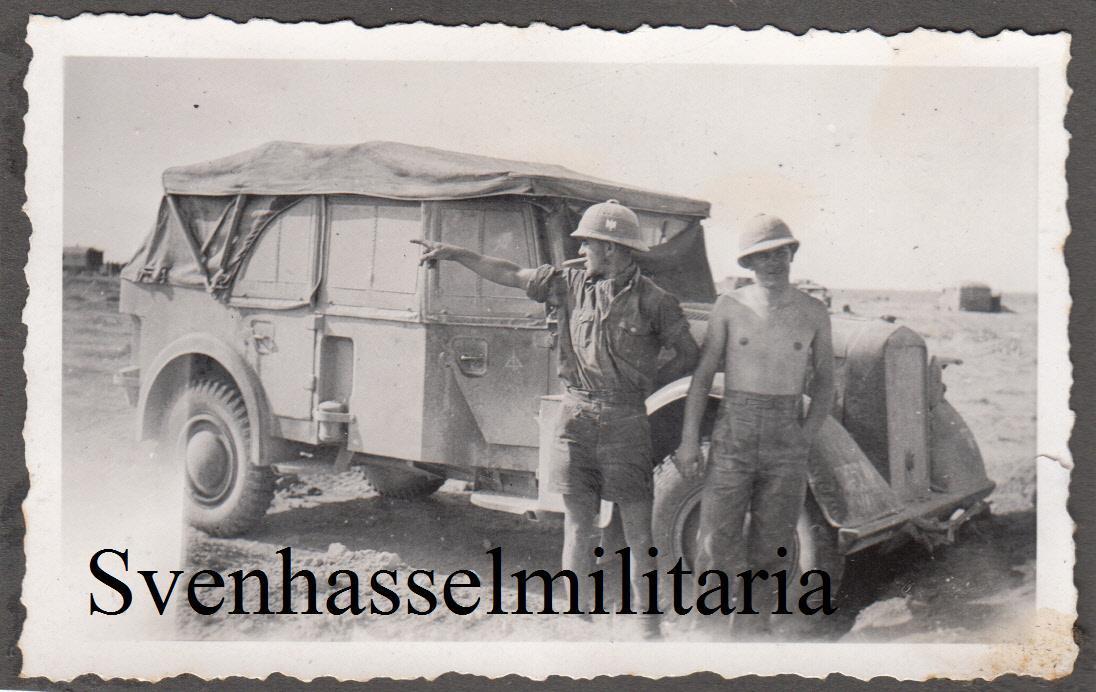 DAK Afrikakorps Auto HORCH 901 KfZ 15 Wüste DAK 