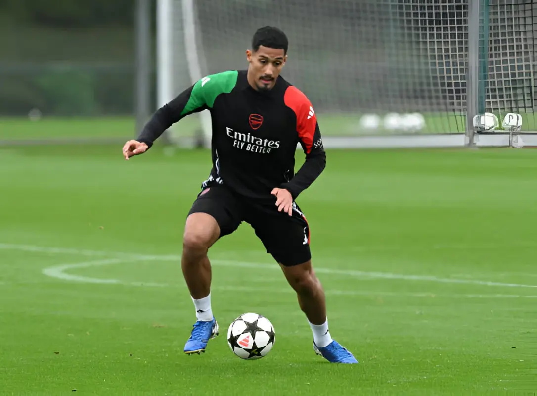 Arsenal are appealing the suspension of William Saliba.