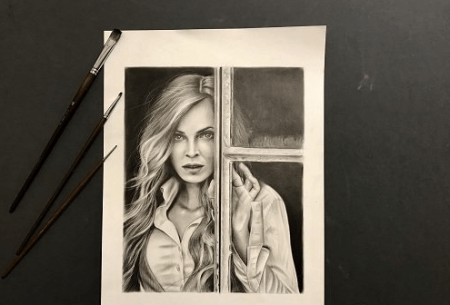Portrait drawing: How to Draw a Beauty Portrait with Pencils Portrait drawing: How to Draw a Beauty Portrait with Pencils