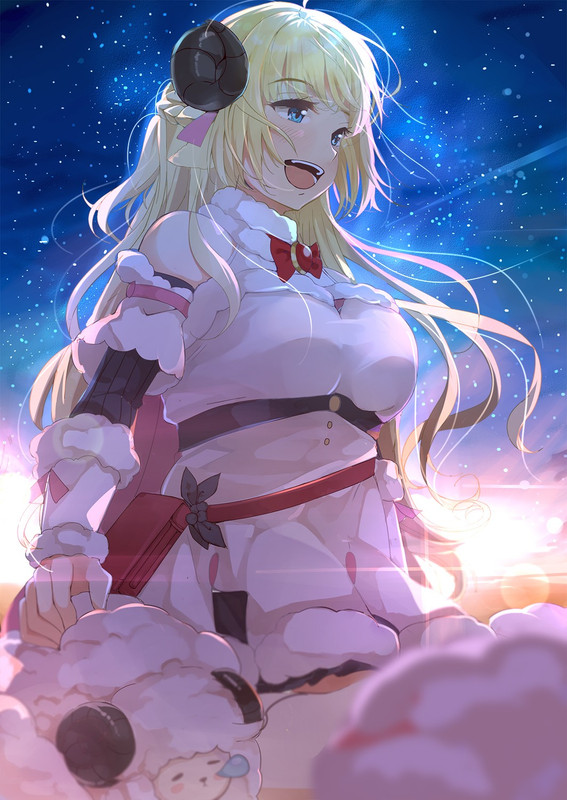 229Safebooru _ tsunomaki_watame