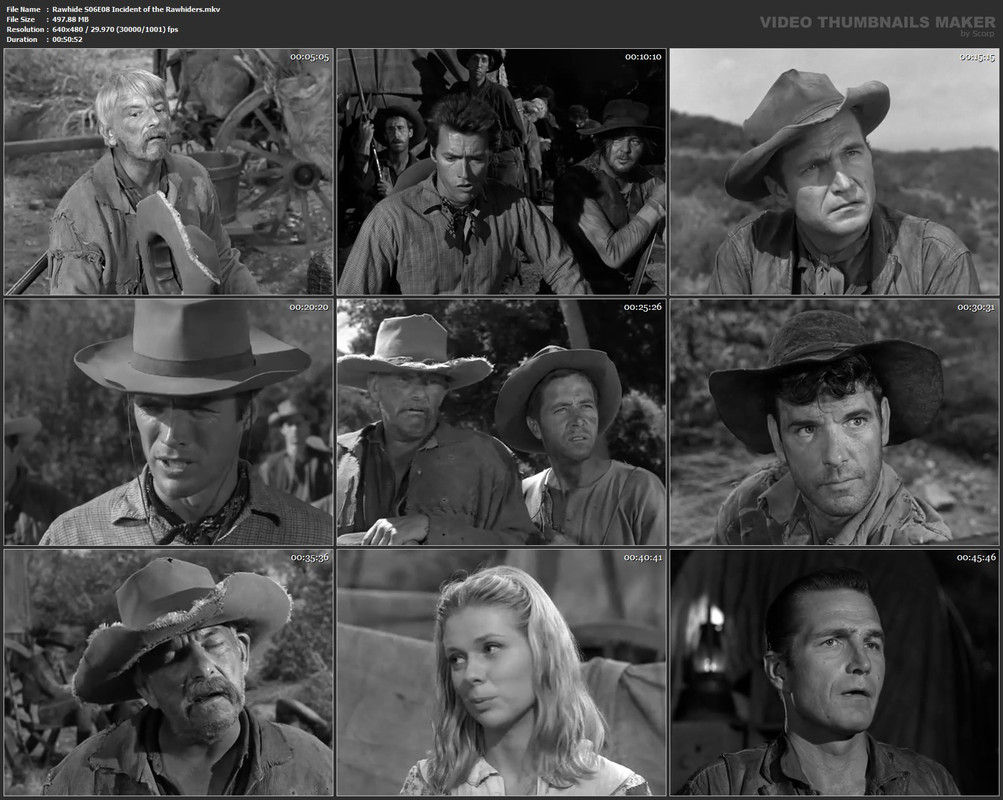 Rawhide S06E08 Incident of the Rawhiders.mkv