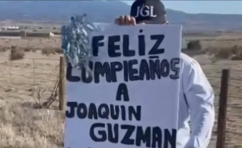 Video: El Chapo recibe 'serenata' por su cumpleaños en prisión