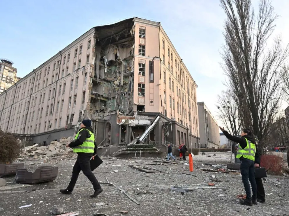 Rusia bombardea Ucrania en vÃsperas de Año Nuevo