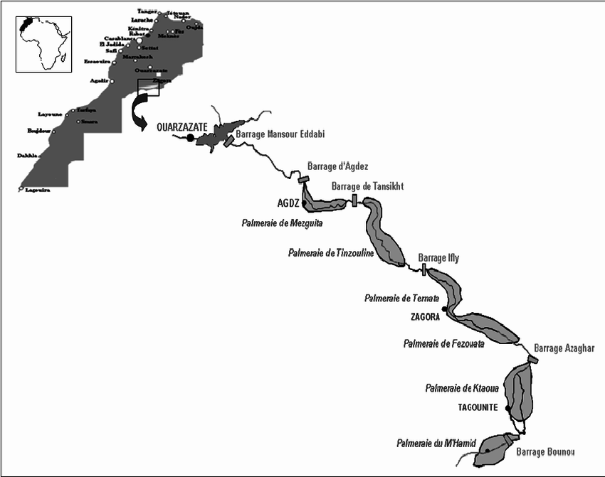 El Valle del Drâa, la gran arteria del sur de Marruecos - Blogs de Marruecos - Información viajera e histórica (3)