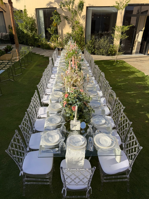 كراسي حفلات شفافة الرياض