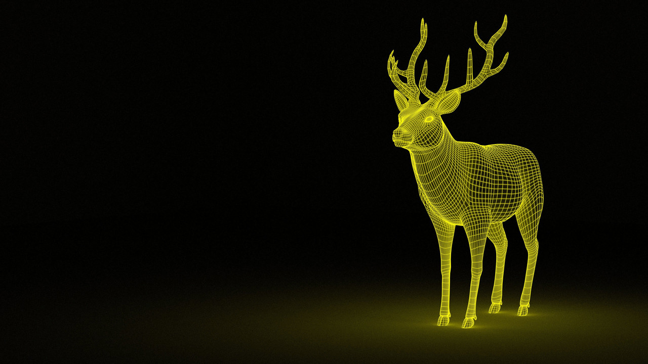 monoar cgi artist deer 1333814