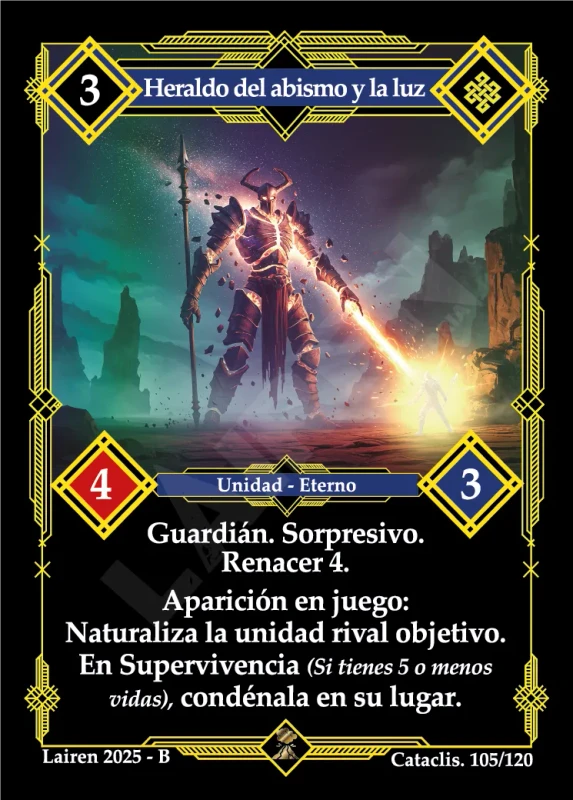 HERALDO DEL ABISMO Y LA LUZ