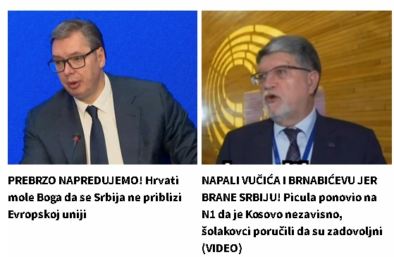 PIĆicula USTAŠO! Srbi:'Da priznamo Kosovo, ušli bi smo u EU'! Picula:'Ne biste'  5