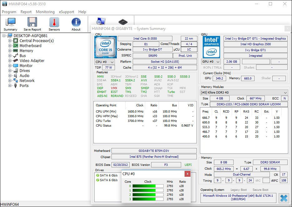 HWiNFO 7.12 Build 4850 FNo-WSo-As-F6-Q31-H2v4m6-UDg-Ol-Vt-J9z19e