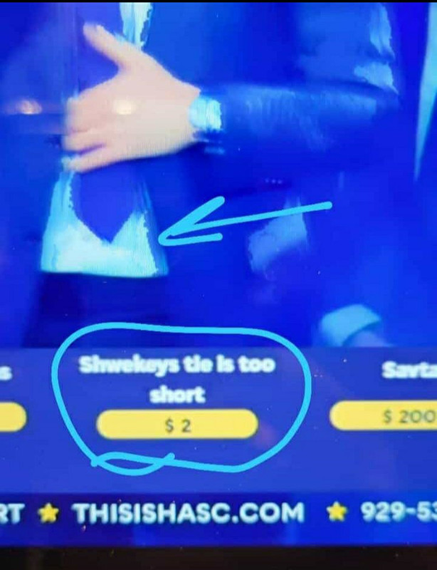 Shwekey tie short