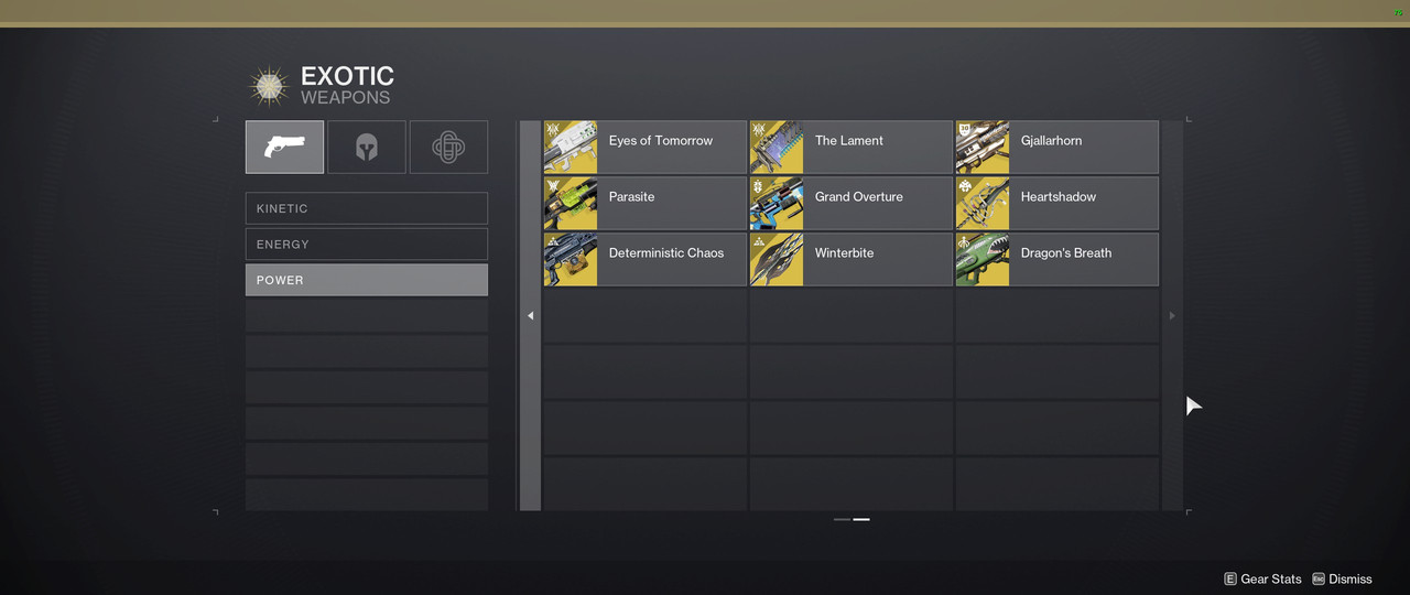 Exotics Weapons (7)