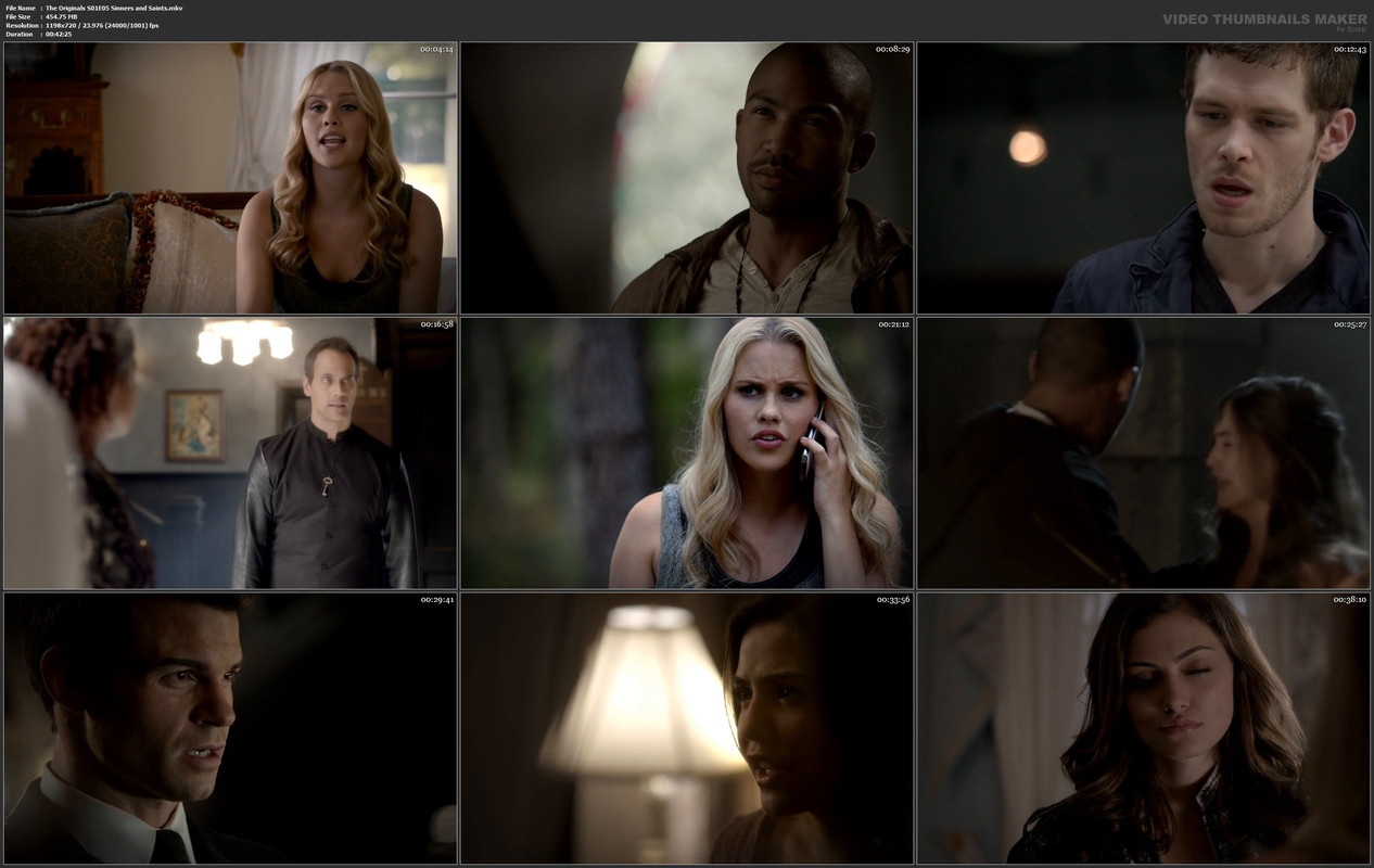 The Originals S01E05 Sinners and Saints.mkv