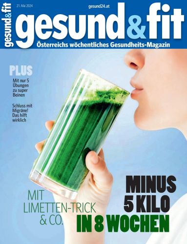 Cover: Gesund und Fit Magazin No 21 vom 21  Mai 2024