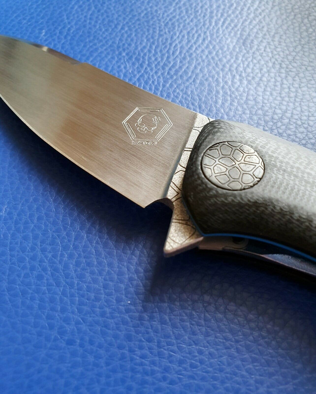 Caustic Knives S90V Flipper 1 of 1 3