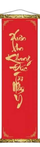 Câu đối Tết trái