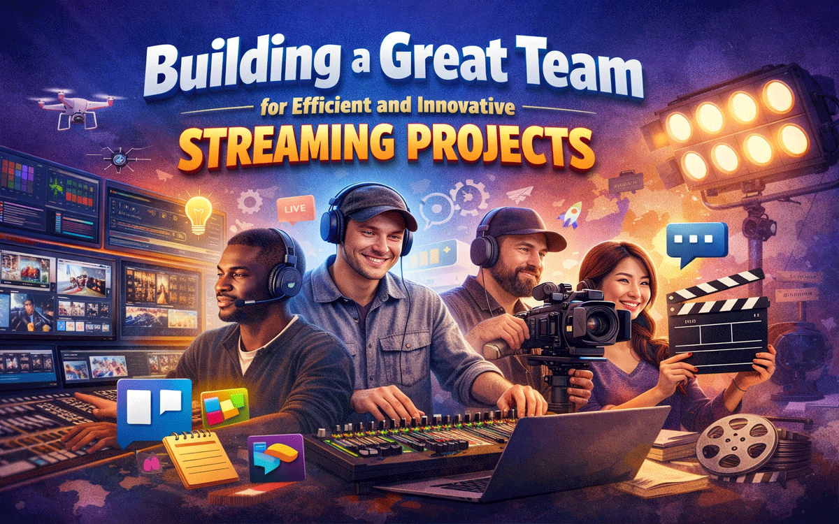 Building a Great Team for Efficient and Innovative Streaming Projects