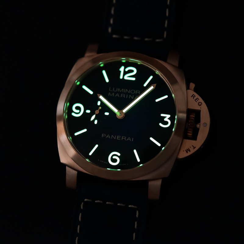 Panerai Luminor Marina Bronzo PAM01678 first bronze Luminor Marina review 2 2048x2048