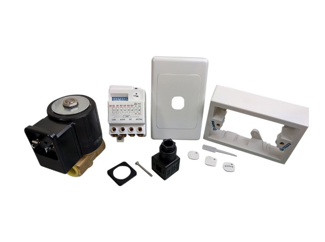 Gas Stove Timer Gas Cooktop Automatic Shut Off System Kit Cooking