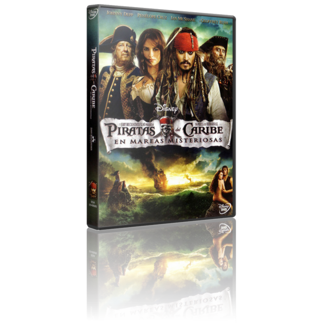 Portada - Piratas del Caribe (En Mareas Misteriosas) [DVD9 Full][Pal][Cast/Ing/Ita][Sub:Varios][Aventuras][2011]