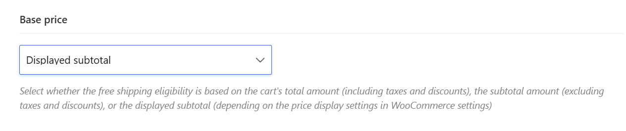 base price