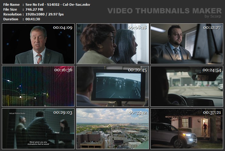 See No Evil S14E02 Cul De Sac mkv