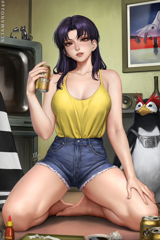 Sciamano240-artist-Misato-Katsuragi-Evangelion-8251503