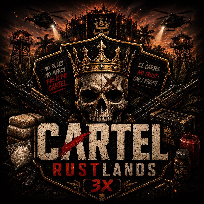 Cartel RustLands 3x logo