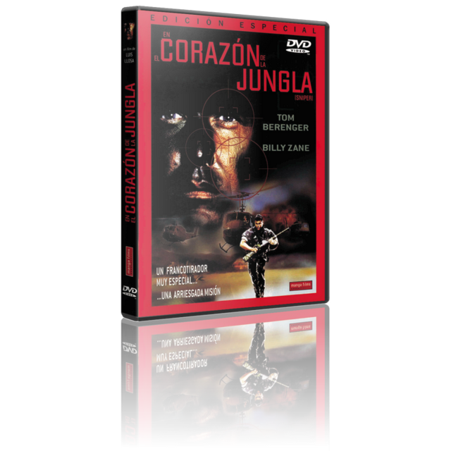 Portada - En el Corazón de la Jungla [E.E.] [DVD5Full] [Pal] [Cast/Ing] [Sub:Cast] [1993] [Acción]