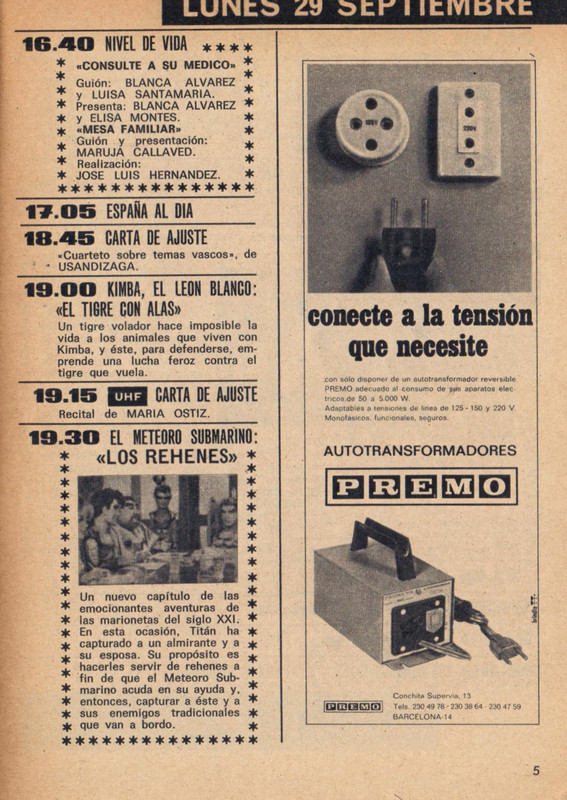 TELEPROGRAMA Nº 182 del 29 de septiembre al 5 de octubre de 1969_01