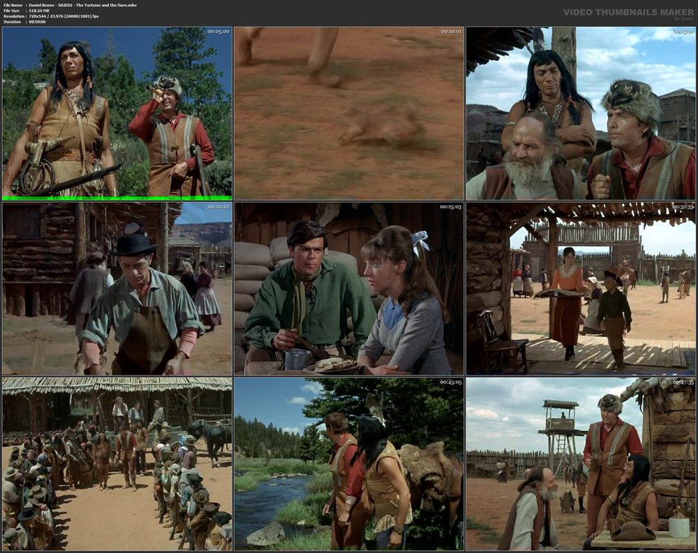 Daniel Boone - S02E02 - The Tortoise and the Hare.mkv