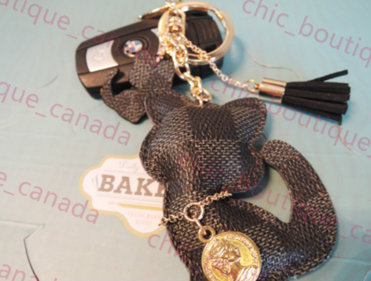 Dog Bear Cat Keychains Bag Charms designed for Louis Vuitton Designer Handbags | eBay