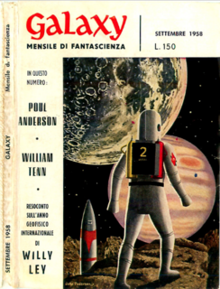 Galaxy mensile di fantascienza Settembre 1958