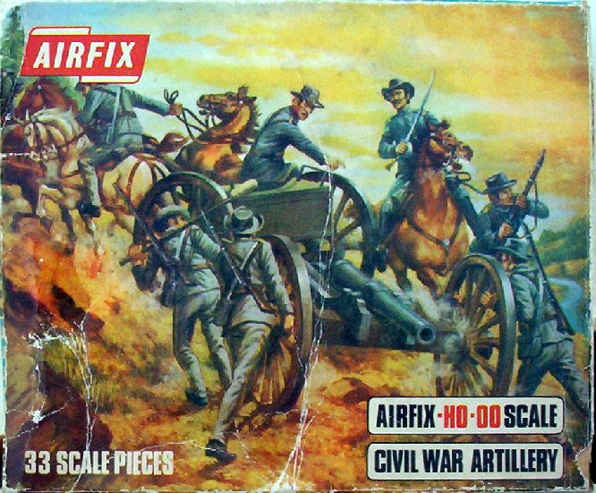 Airfix 76 Civil War Artillery