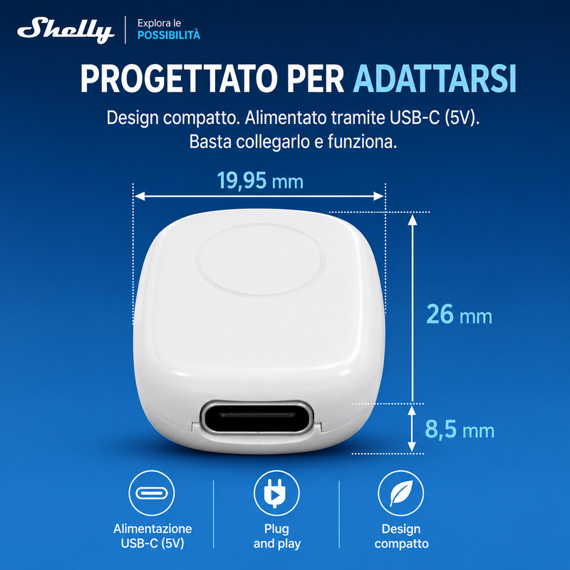 Shelly Pill utilizzo smart