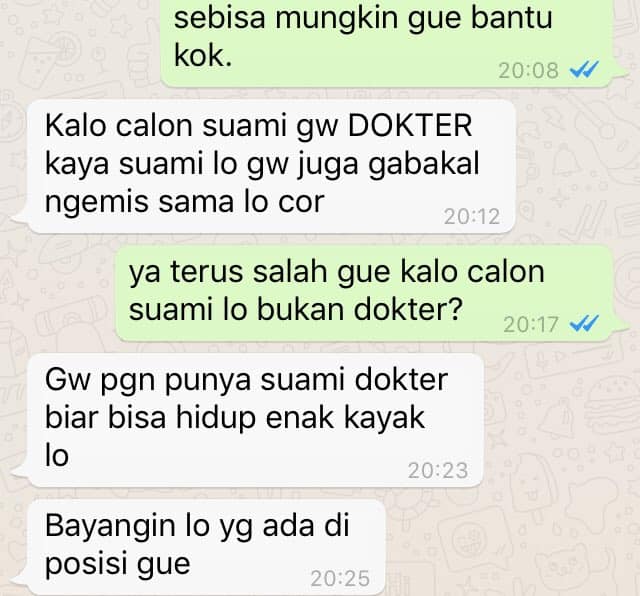 Percakapan Pinjam Uang