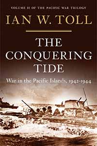 The cover for The Conquering Tide