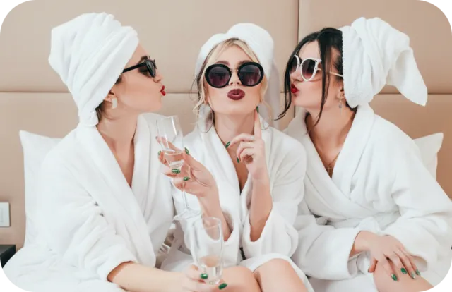 Experiencia de spa con amigas