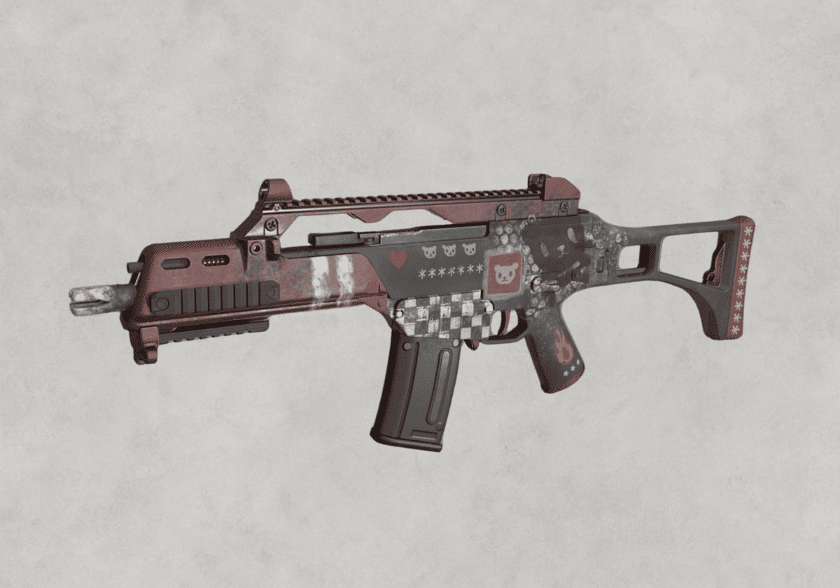 سكن Route Warrior لسلاح G36C في ببجي