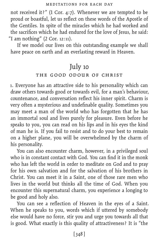July 10 meditation sample page