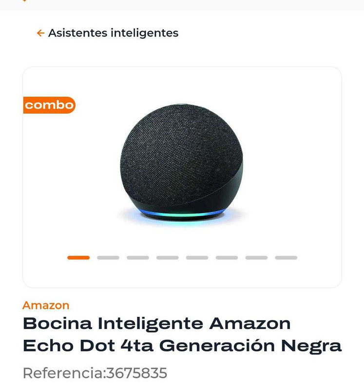 Chedraui: Echo Dot Bocina Inteligente Amazon 4ta Generación 2 x -,095 
